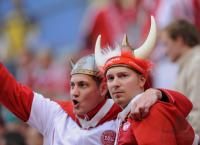 Fussball WM-Qualifikation:  DEN Fans