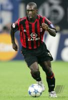 Fussball International UCL: Mailand, SEEDORF Einzelaktion am Ball