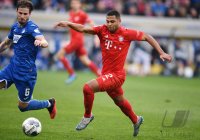Fussball 1. Bundesliga Saison 19/20: TSG 1899 Hoffenheim - FC Bayern Muenchen