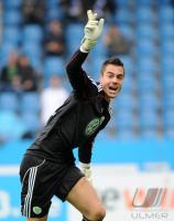 FUSSBALL, 1. BUNDESLIGA, 8. Spieltag: Wolfsburg, BENAGLIO wuetend