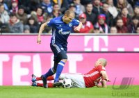 Fussball 1. Bundesliga Saison 16/17: FC Bayern Muenchen - FC Schalke 04