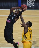 Basketball 1. Bundesliga 16/17 Hauptrunde: Walter Tigers Tuebingen - medi Bayreuth