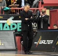 Basketball 1. Bundesliga 2011/2012:  Walter Tigers Tuebingen - FC Bayern Muenchen