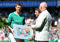 Fussball 1. Bundesliga: Bremen - Hannover