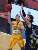 Basketball 1. Bundesliga 15/16 Hauptrunde: Walter Tigers Tuebingen - Alba Berlin