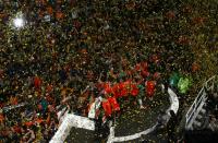 FUSSBALL WM 2010  FINALE:  Holland - Spanien