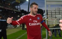 Fussball, 1. Bundesliga  Saison 2014/2015 Relegation: Karlsruher SC - Hamburger SV