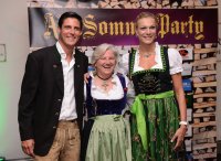 Maria HOEFL-RIESCH mit ihrem Mann Marcus HOEFL