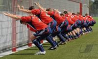 Fussball 1. Bundesliga: Training beim FC Bayern Muenchen