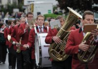 Kreismusikfest 2011:   200 Jahre Musikverein Hailfingen. Gro&Acirc;&sect;er Festumzug