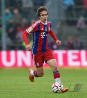 FUSSBALL 1. Bundesliga 2014/2015:  Gianluca Gaudino (FC Bayern Muenchen)