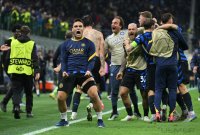 FUSSBALL CHAMPIONS LEAGUE SAISON 24/25
Halbfinal Rueckspiel, Inter Mailand - FC Barcelona