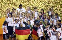 Fussball International  5. FIFA Frauen Weltmeisterschaft 2007 in ChinaDeutschland - BrasilienGermany vs. Brazil