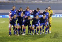 Fussball Nationalmannschaft : Teamfoto Kroatien