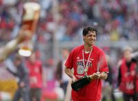 Fussball 1.Bundesliga JUBEL  FC Bayern Muenchen