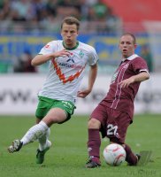 Fussball 1. Bundesliga  Saison 2010/2011: 1. FC Kaiserslautern - SV Werder Bremen
