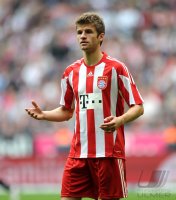Fussball 1. Bundesliga : Thomas Mueller (FC Bayern Muenchen)