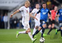 Fussball 1. Bundesliga Saison 2016/2017: TSG 1899 Hoffenheim - FC Bayern Muenchen