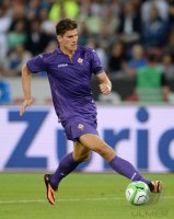 Fussball Europa League Saison 2013/2014: Mario Gomez (AC Florenz)