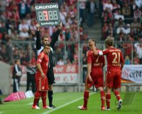 Fussball 1. Bundesliga Saison 11/12: Xherdan Shaqiri (FC Bayern Muenchen)