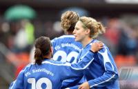 Frauen Fussball Pokalspiel, VfL Sindelfingen - FFC Frankfurt