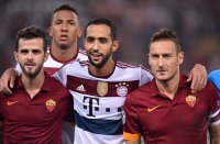 Fussball CHL  Saison 2014/2015: AS Rom - FC Bayern Muenchen