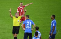 Fussball 1. Bundesliga Saison 17/18: FC Bayern Muenchen - Bayer 04 Leverkusen