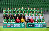FUSSBALL, SV WERDER BREMEN, MANNSCHAFTSFOTO