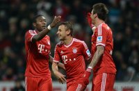 Fussball, 1. Bundesliga  Saison 2013/2014: SV Werder Bremen - FC Bayern Muenchen