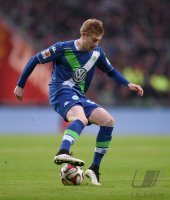 Fussball, 1. Bundesliga  Saison 2014/2015: SV Werder Bremen - VfL Wolfsburg