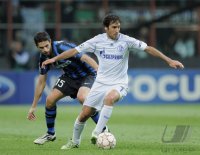 FUSSBALL CHL  Saison 10/11:  Inter Mailand - FC Schalke 04