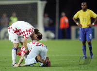 Fussball WM 2006: Brasilien - Kroatien