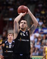 Basketball 1. Bundesliga 15/16 Hauptrunde: Walter Tigers Tuebingen - MHP Riesen Ludwigsburg