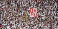 Fussball 1. Bundesliga  Saison 2011/2012:  Fans VfB Stuttgart
