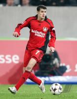 Fussball 1. Bundesliga: Leverkusen , BARNETTA Einzelaktion