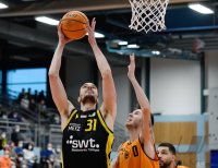 Basketball 2. Bundesliga 2021/2022: wiha Panthers Schwenningen - Tigers Tuebingen