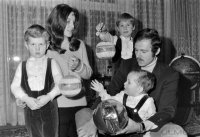 Fussball Homestory Beckenbauer Weihnachten 1970