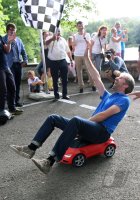 AMW Bobby Car Race , Auftakt zum 3. Mey Generalbau Triathlon Tuebingen 2017