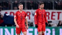 Fussball DFB Pokal Achtelfinale 24/25: FC Bayern Muenchen - Bayer 04 Leverkusen