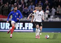 Fussball Testspiel: Frankreich - Deutschland