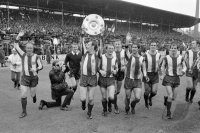 Fussball 1. Bundesliga Saison 1968/1969: FC Bayern M&Aring;&cedil;nchen - Hannover 96