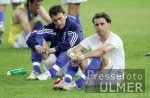 Fussball Pokal-Finale: Schalke - Bayern, BORDON und LINCOLN enttaeuscht