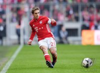 Fussball 1. Bundesliga Saison 2016/2017: FC Bayern Muenchen - Eintracht Frankfurt