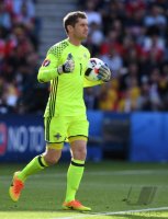 Fussball Europameisterschaft Achtelfinale 2016: Wales - Nordirland