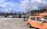 Corona Teststelle Tuebingen: Corona-Drive-In auf dem Tuebinger Festplatz
