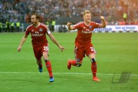 Fussball, 1. Bundesliga  Saison 2014/2015 Relegation: Karlsruher SC - Hamburger SV