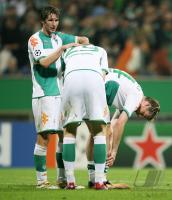 Fussball, Champions League: Bremen - Barcelona