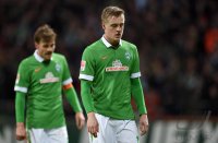 Fussball, 1. Bundesliga  Saison 2014/2015: SV Werder Bremen - VfL Wolfsburg