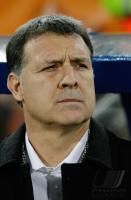 Fussball WM  2010  Qualifikation:  PAR Trainer Gerardo Martino