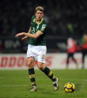 FUSSBALL, 1. BUNDESLIGA, 21. Spieltag: Werder, NIEMEYER Einzelaktion